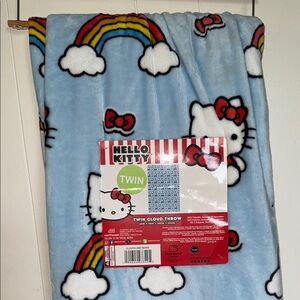 Hello Kitty Twin Cloud Throw Blanket